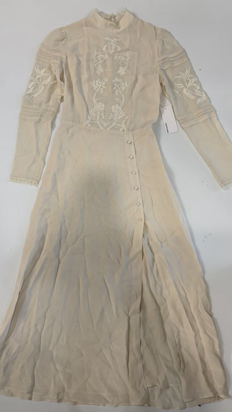 REFORMATION Adelia Long Sleeve Maxi Dress Size 2 NWT